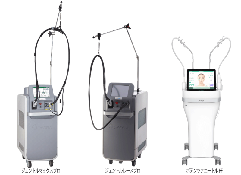 皮脂による毛穴の炎症の治療に使う機器