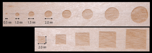 スキャナ付き炭酸ガスレーザーでの蒸散面
