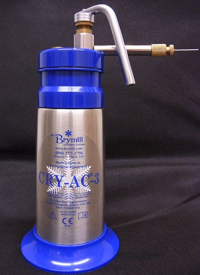 冷凍凝固スプレー